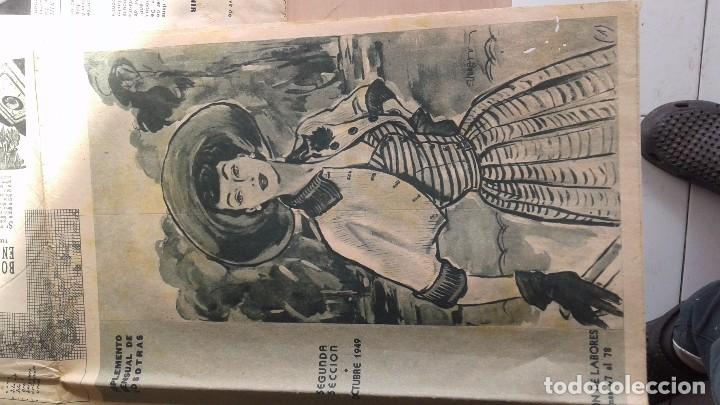 Otros: PATRON DE MODA DE 1949 - Foto 3