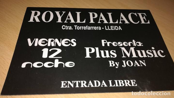 Otros: Flyer Royal Palace Lleida Dance Music - Foto 2 - 155521889