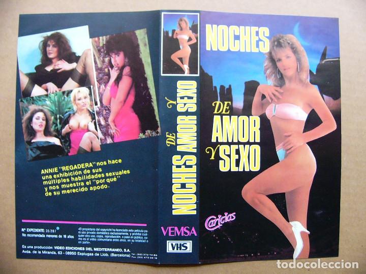 Others for Adults: Caratula de pelicula de video VHS Noches de amor y sexo