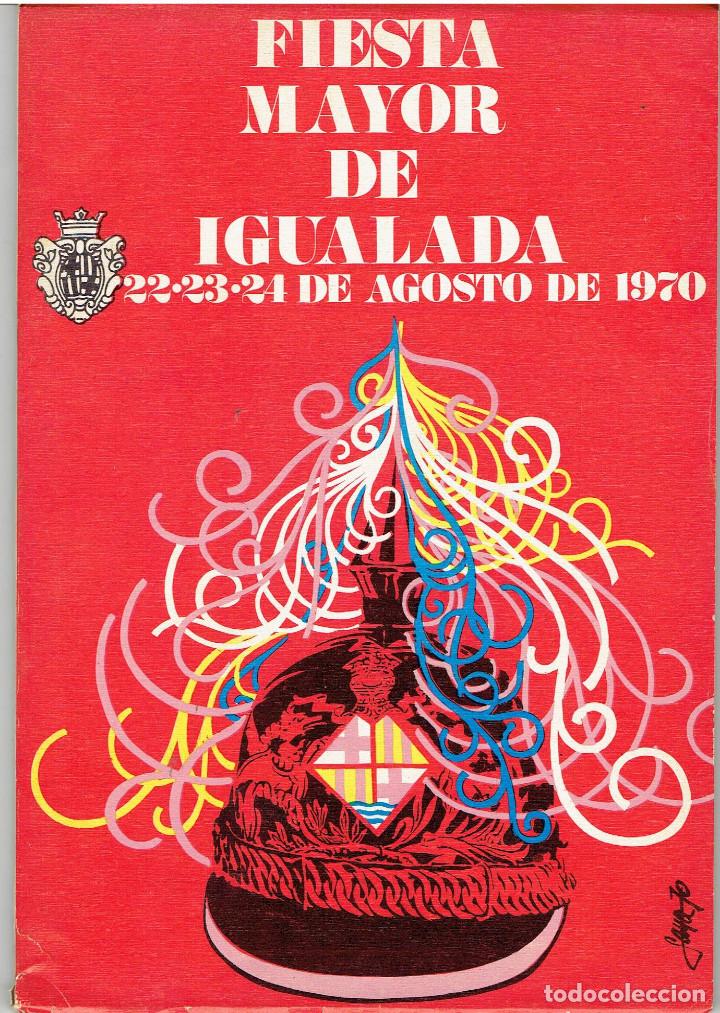 Otros: PROGRAMA D`IGUALADA FESTA MAJOR 1970 - Foto 1