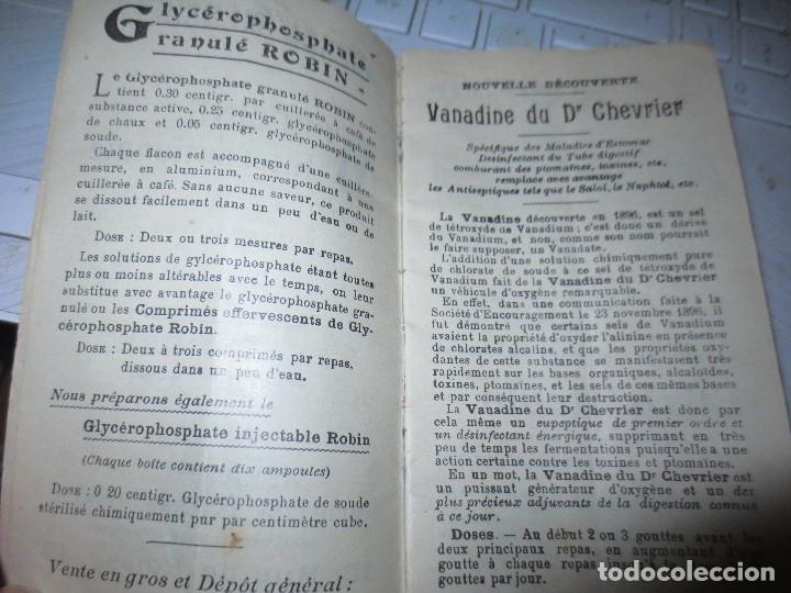 Otros: LIBRO ANTIGUO 1909 MANUSCRITO FARMACIA CON FORMULAS PUBLICIDAD ANOTACIONES - Foto 4 - 128313983