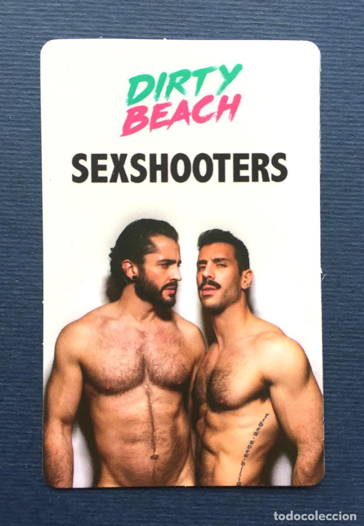 Autres: Flyer Tarjeta Publicitaria Tipo Calendario DIRTY BEACH SEX Shooters Chicos Barcelona