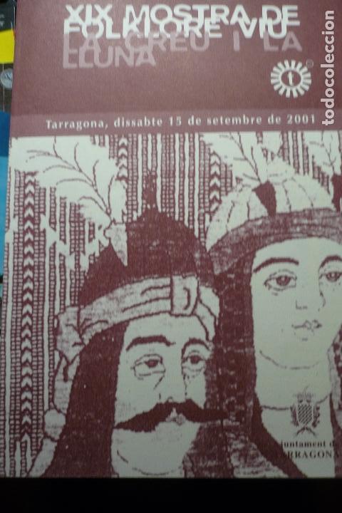 Otros: PROGRAMA TRIPTICO XIX MUESTRA DE FOLKLORE -TARRAGONA - Foto 1