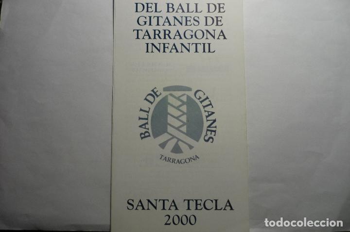 Otros: PROGRAMA DESPLEGABLE PRESENTACION BALL GITANES TARRAGONA-INFANTIL 20002 - Foto 1