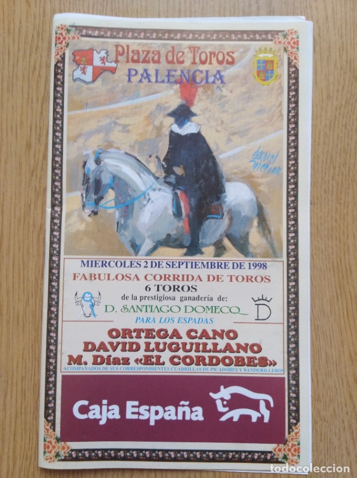 Otros: Programa toros - Palencia 1998 - Foto 1