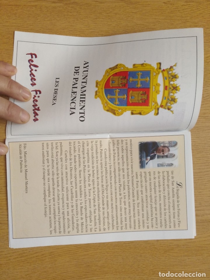 Otros: Programa toros - Palencia 1998 - Foto 3