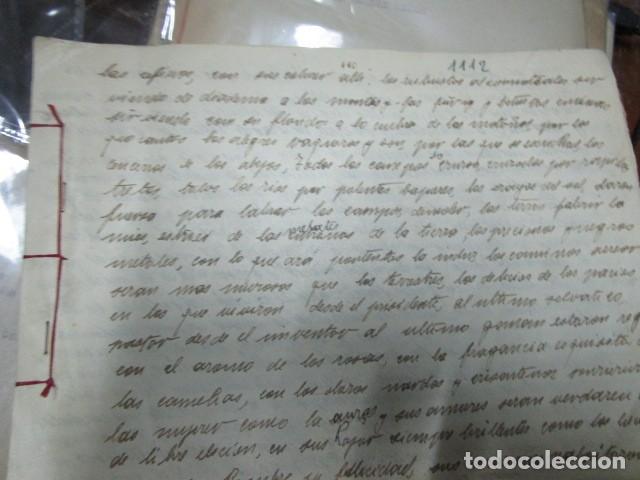 Otros: LIBRO MANUSCRITO ORIGINAL INEDITA CARLOS HERRERO PENSADOR MURCIA 30 PAGINAS - Foto 4 - 182590881