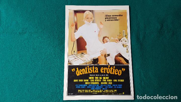Others for Adults: FOLLETO GUIA DE CINE FICHA TECNICA - DENTISTA EROTICO - DIR. JOHN HILBARD