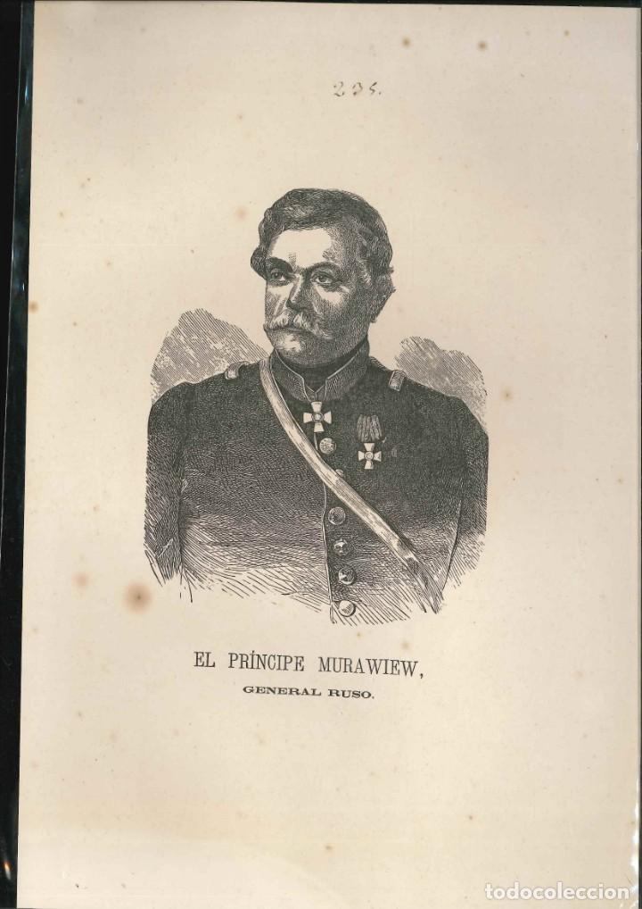 Others for Adults: EL PRINCIPE MURA GENERAL RUSO LAMINA DE 1848