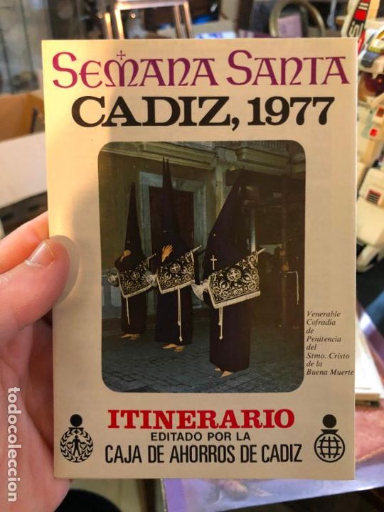 Others for Adults: PROGRAMA ITINERARIO SEMANA SANTA DE CADIZ A&Ntilde;O 1977