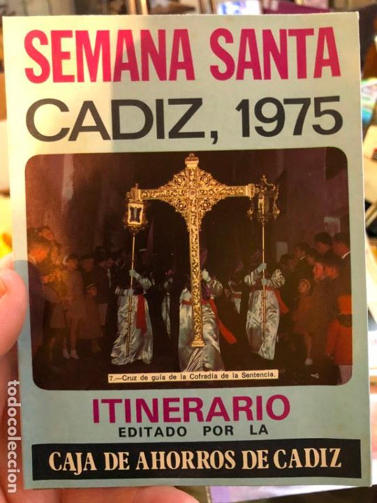 Others for Adults: PROGRAMA ITINERARIO SEMANA SANTA DE CADIZ A&Ntilde;O 1975