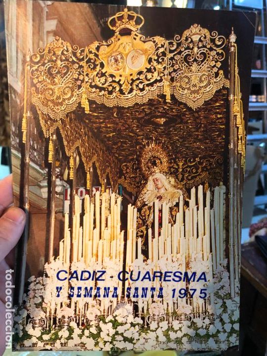 Others for Adults: PROGRAMA ITINERARIO SEMANA SANTA DE CADIZ 1975