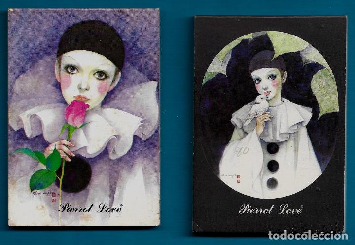 Others for Adults: DOS BLOCS NOTAS DE BOLSILLO - PIERROT LOVE - 7 X 11 - SIN USAR