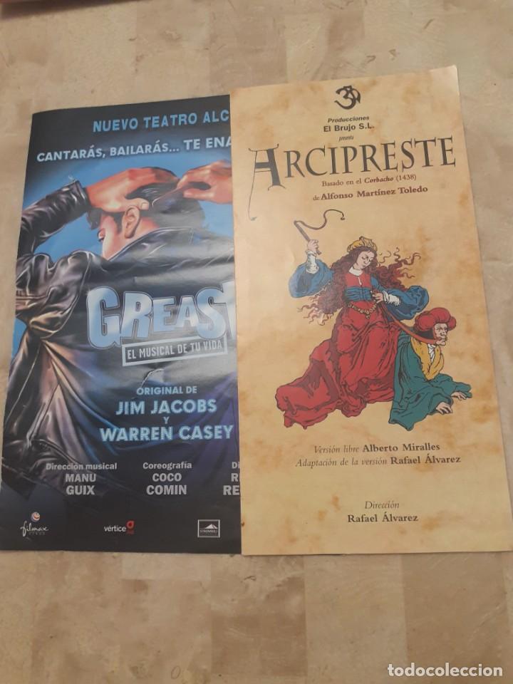 Otros: Lote de 8 programas de Teatro de diferentes obras - Foto 3