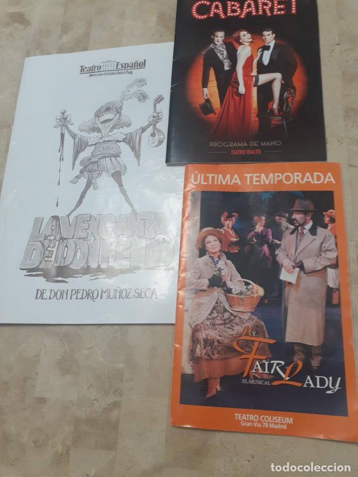 Otros: Lote de 8 programas de Teatro de diferentes obras - Foto 4