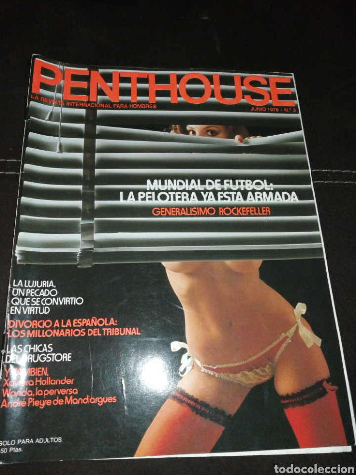 Andere Artikel: PENTHOUSE N&deg;3, 1978, REVISTA EROTICA.
