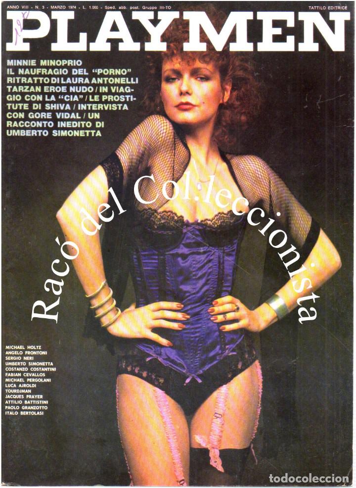 Others for Adults: PLAYMEN N&ordm; 3 MARZO 1974 MINNIE MINOPRIO, IL NAUFRAGIO DEL &rdquo;PORNO&rdquo; RITRATTO DI LAURA ANTONELLI