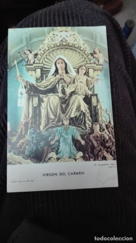 Others for Adults: Estampa de la Virgen del Carmen a&ntilde;o 1967