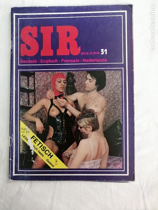Andere Artikel: SIR BIZARR N. 31. FETISCH. BIZARRES SEX. MASOQUISMO. PORNO. ADULTOS