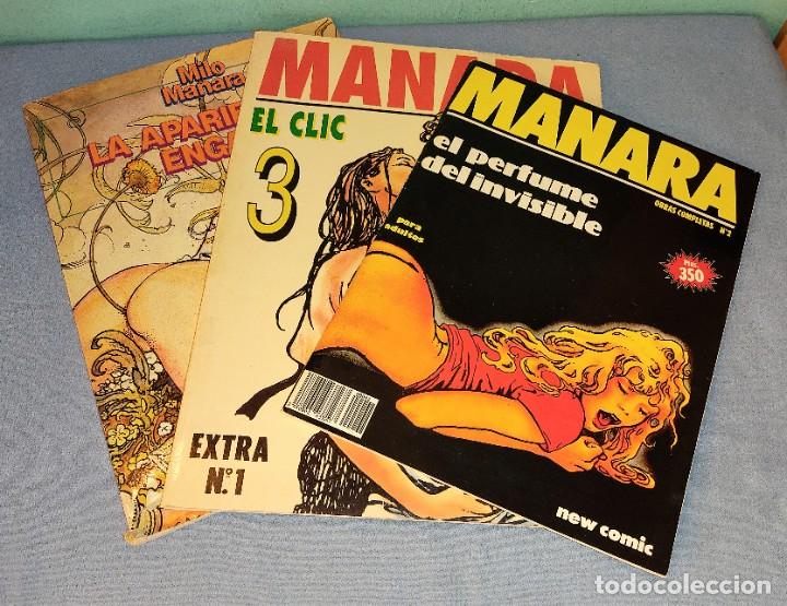 Otros: 3 TOMOS DE MILO MANARA - Foto 1