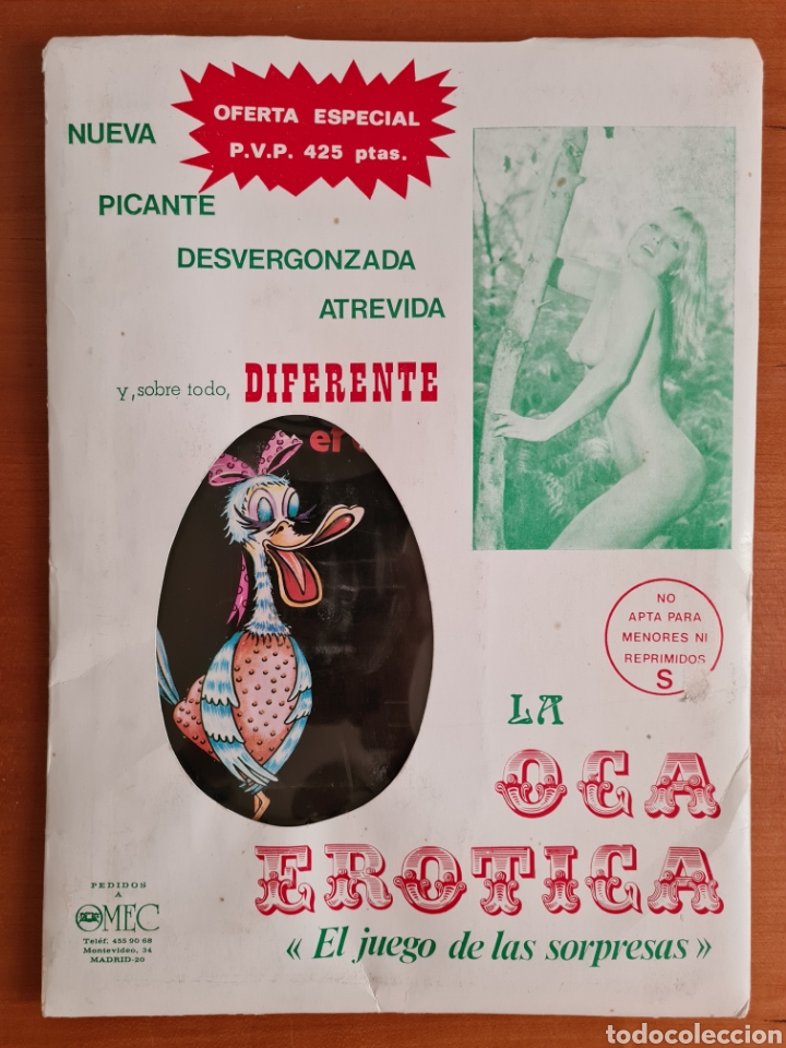 Others for Adults: Juego La Oca Er&oacute;tica No apto para Reprimidos - Roc&iacute;o Durcal B&aacute;rbara Rey Susana Estrada - A&ntilde;o 1978