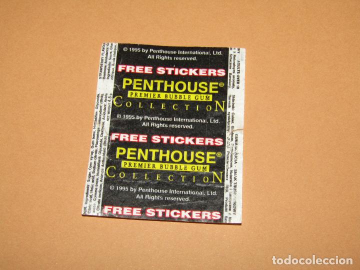 Others for Adults: Antiguo Envoltorio de Chicle Bubble Gum PENTHOUSE para Mayores de 18 A&ntilde;os - A&ntilde;o 1995