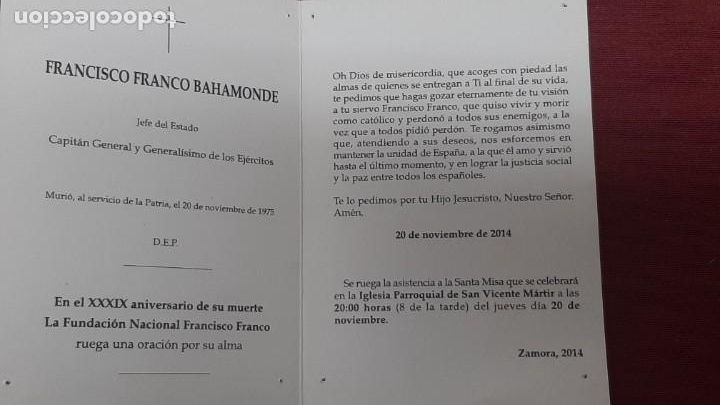 Otros: RECORDATORIO FRANCO - Foto 4