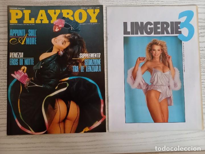 Otros: PLAYBOY N.2 FEBBRAIO 1990 + ALLEGATO RENEE' TENISON SHIRLEY JANE MERCIER POSTER TATTILO EDIZIONI