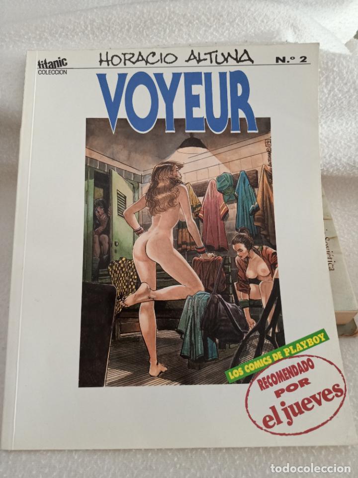 Others for Adults: TEBEO. VOYEUR. HORACION ALTUNA. N&ordm; 2. LOS COMICS DE PLAYBOY.1991. TITANIC COLECCION