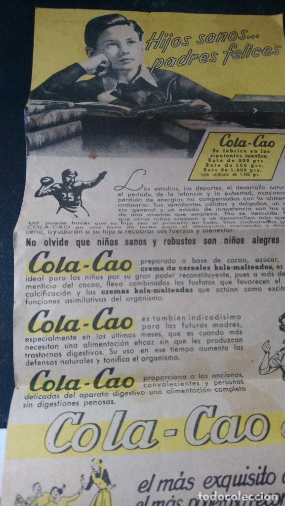 Others for Adults: ANTIGUO FOLLETO PUBLICITARIO COLA CAO