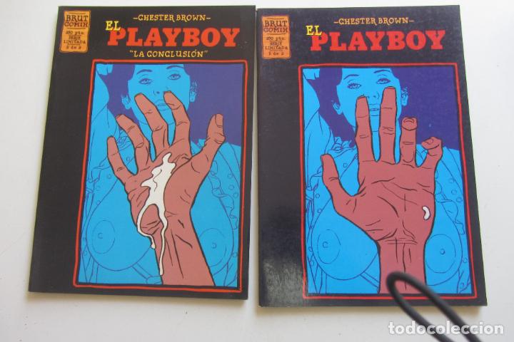 Altri: EL PLAYBOY - COMPLETA 2 N&ordm; - CHESTER BROWN - BRUT COMIX LA CUPULA BUEN ESTADO ARX175