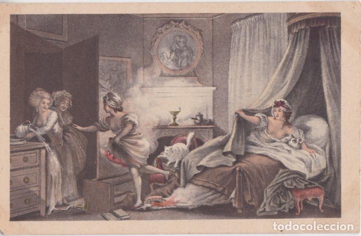 Others for Adults: POSTAL OBRA DE Auguste Claude Simon Legrand, Mi camisa se est&aacute; quemando &ndash; COLORTINTO SERIE I N&ordm;3 &ndash; S