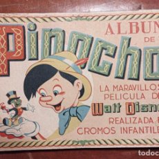 Outros: A ESTRENAR - ALBUM DE CROMOS PINOCHO - WALT DISNEY - EDICIONES FHER - AÑOS 40. Lote 360242495