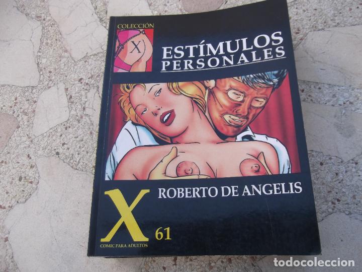 Andere Artikel: coleccion x n&ordm; 61, estimulos personales, roberto de angelis, comix porno, la cupula