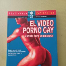 Otros: BILIOTECA DR. VERTIGO. EL VIDEO PORNO GAY. SANTI VALDES.. Lote 402294704