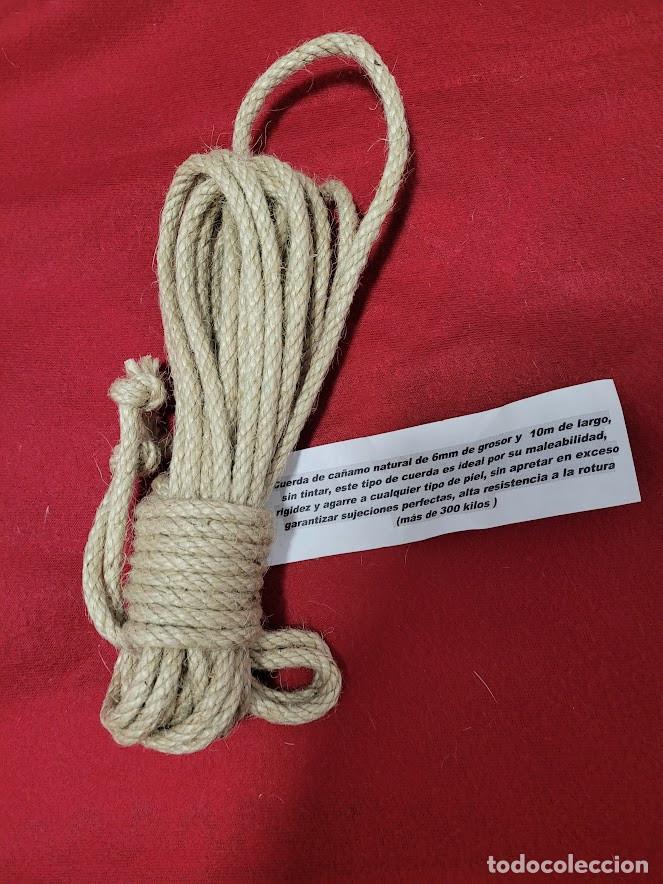 Autres: Cuerda ca&ntilde;amo de 10 metros 6 mm grosor
