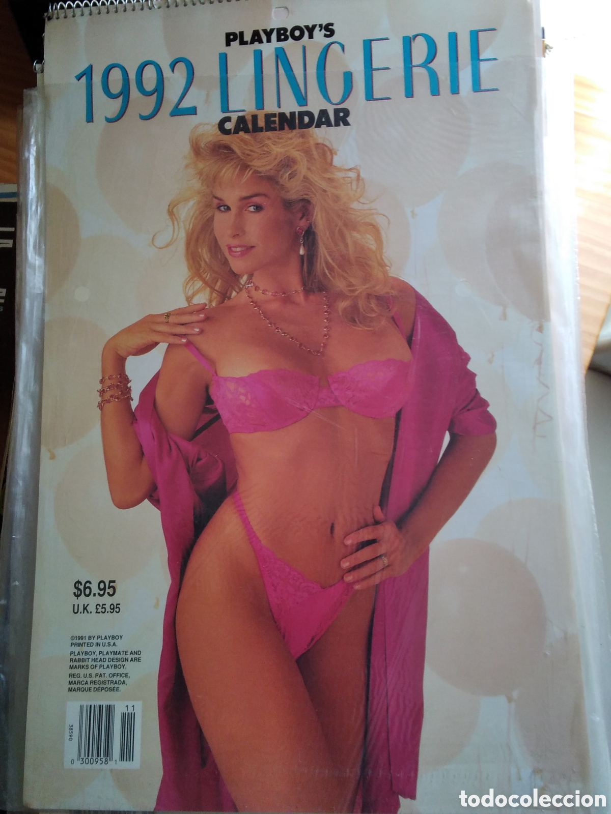 Others for Adults: Calendario Playboy americano de pared lingerie a&ntilde;o 1992