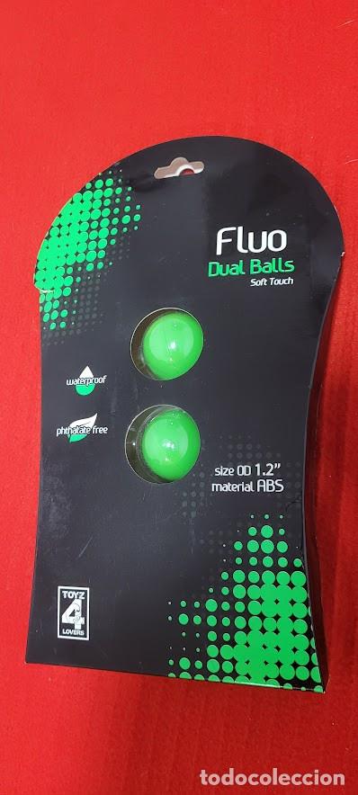 Others for Adults: Set de Esferas Fluorescentes Fluo Dual Balls Soft Touch Bl&iacute;ster Original 3 cms