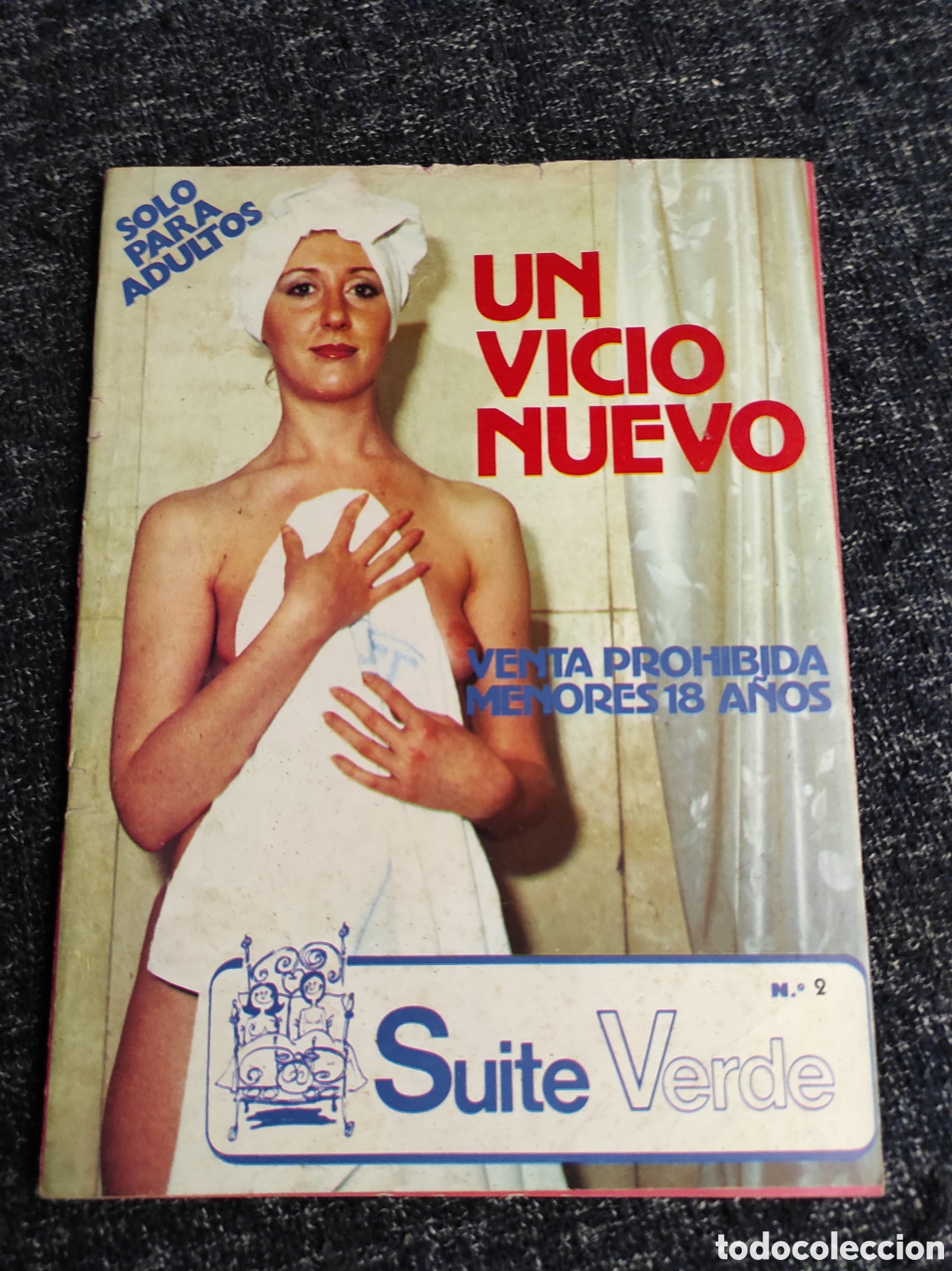 Autres: SUITE VERDE N&ordm; 2 UN VICIO NUEVO , FOTONOVELA EROTICA EN COLOR ( REVISTAS EROTICAS A&Ntilde;OS 80 )