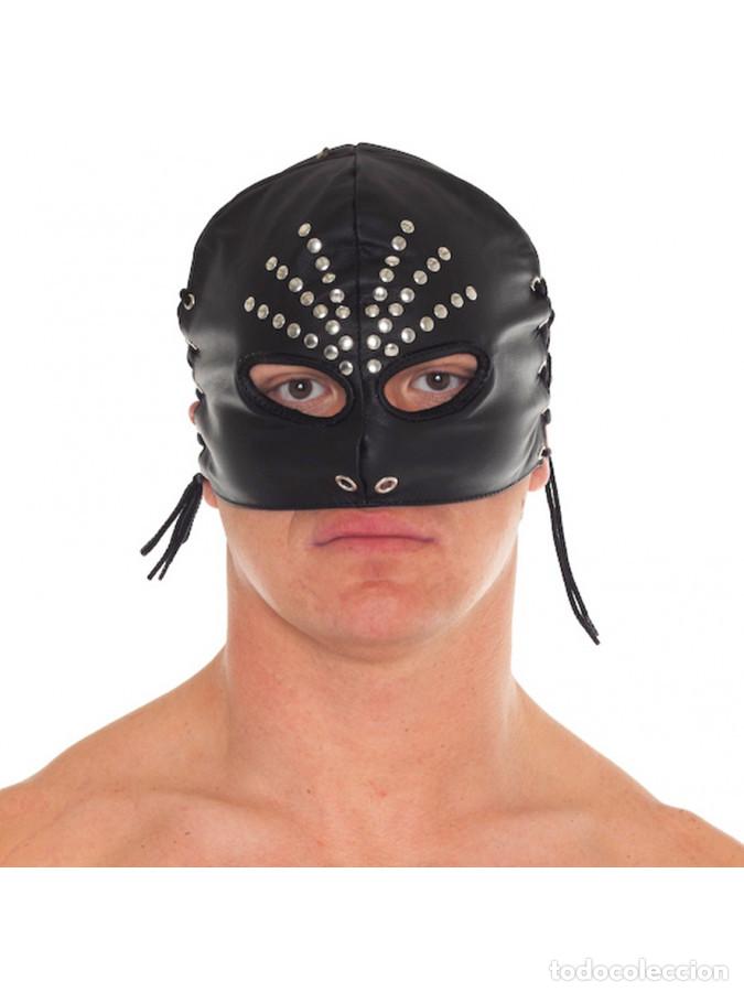 Others for Adults: M&aacute;scara de cuero con tachas y cordones UNISEX