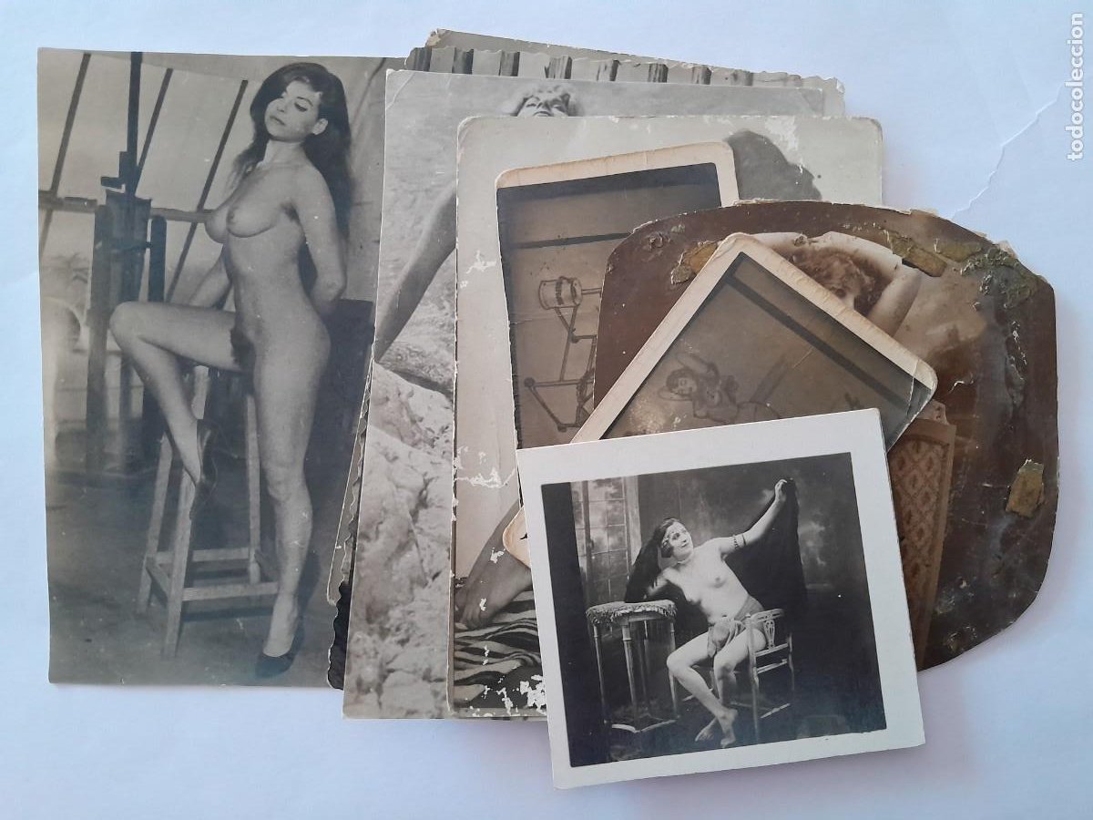 lote 9 fotografias eroticas mujeres desnudas rv - Compra venta en  todocoleccion