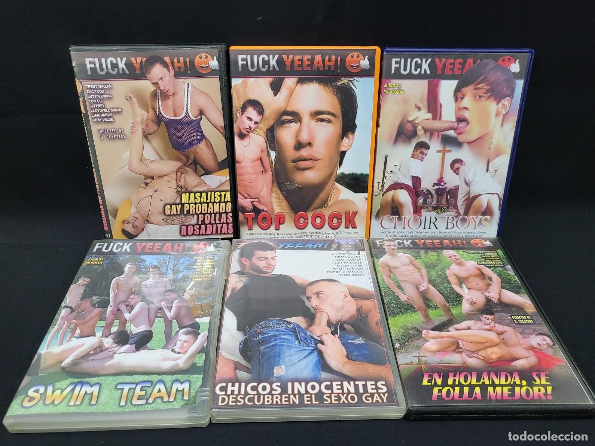 lote de 6 peliculas cine porno para hombres gay - Compra venta en  todocoleccion