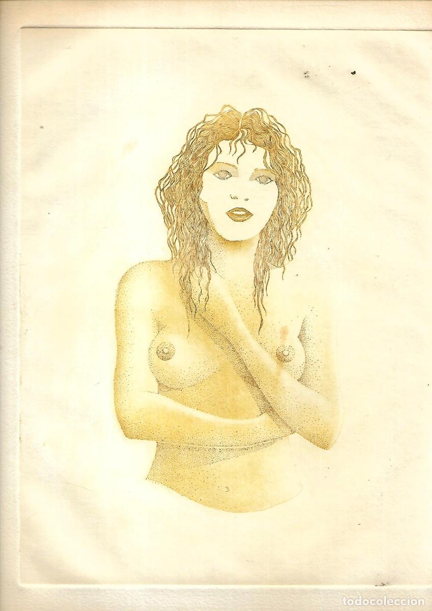 Autres: R- 4 LAMINAS EROTICAS DE DESNUDOS FEMENINOS A&Ntilde;OS 80