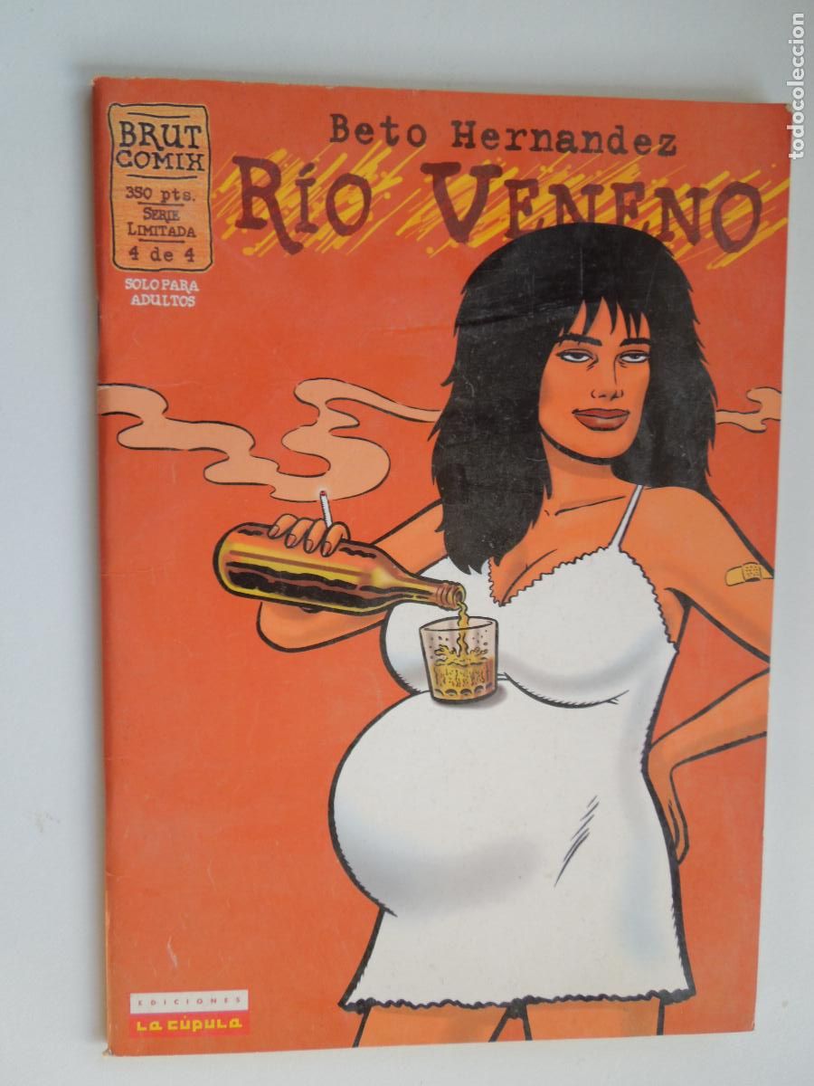 Outros: RIO VENENO -4 DE 4 - BETO HERNANDEZ EDC. CUPULA - BRUT COMIX
