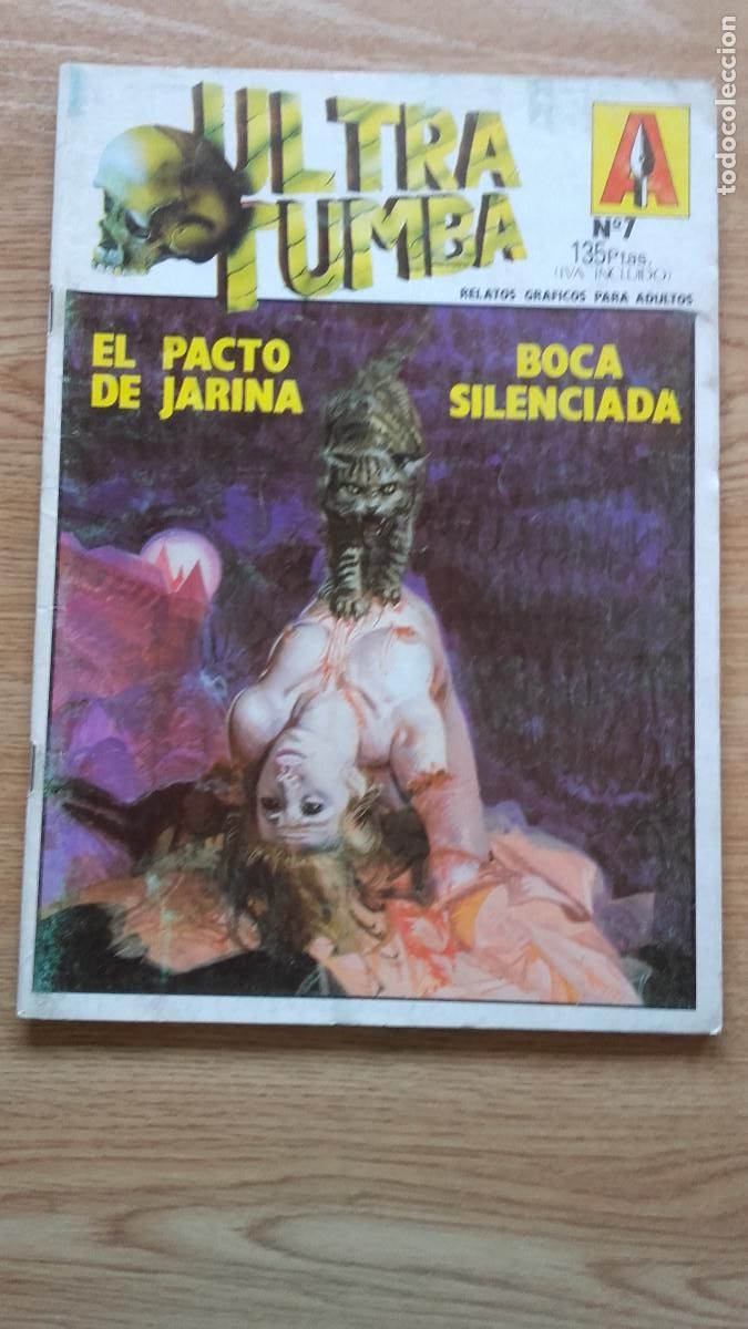Autres: ULTRA TUMBA - N&ordm; 7 de 9 - EL PACTO DE JARINA - Terror, Er&oacute;tico, Pornogr&aacute;fico - ASTRI S. A.