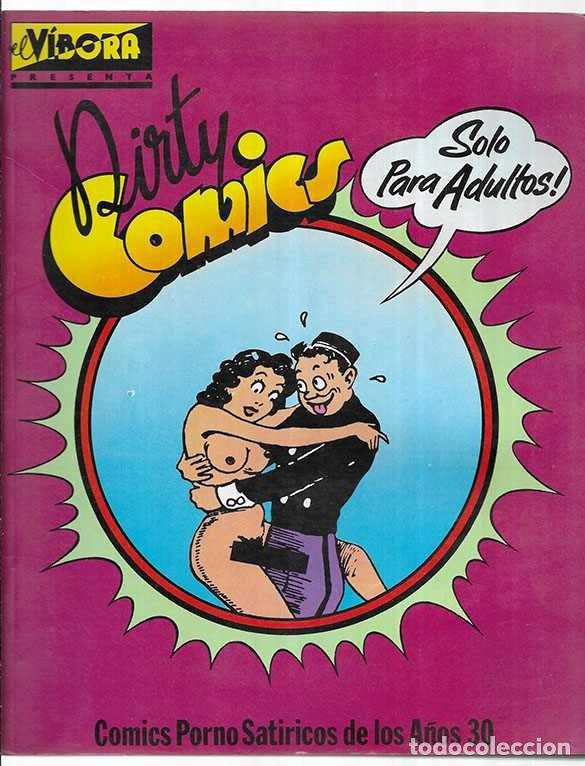 Autres: Dirty Comics V&iacute;bora Comics Porno Satiricos de los A&ntilde;os 30. 2&ordf; edici&oacute;n 1983