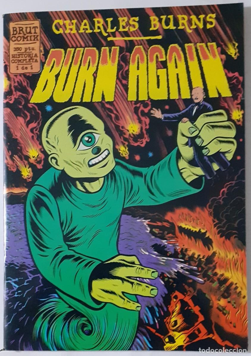 Otros: BURN AGAIN-BRUT COMIX-LA C&Uacute;PULA-CHARLES BURNS-EDICI&Oacute;N ORIGINAL-1995-PERFECTO-VEA-LEA-0477