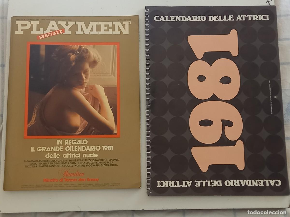 Others for Adults: PLAYMEN ANNO XV N. 1 GENNAIO 1981 CON CALENDARIO DELLE ATTRICI