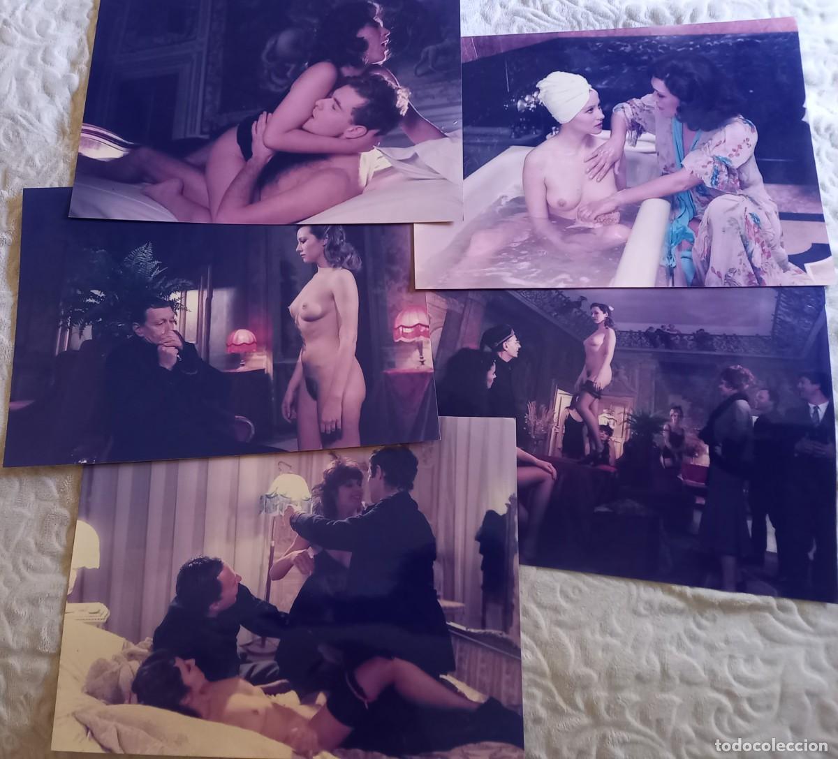 Others for Adults: IL PIACERE FILM DI JOE D'AMATO DEL 1985 - 5 RARE FOTO DI SCENA ORIGINALI cm. 39,5X29 A COLORI