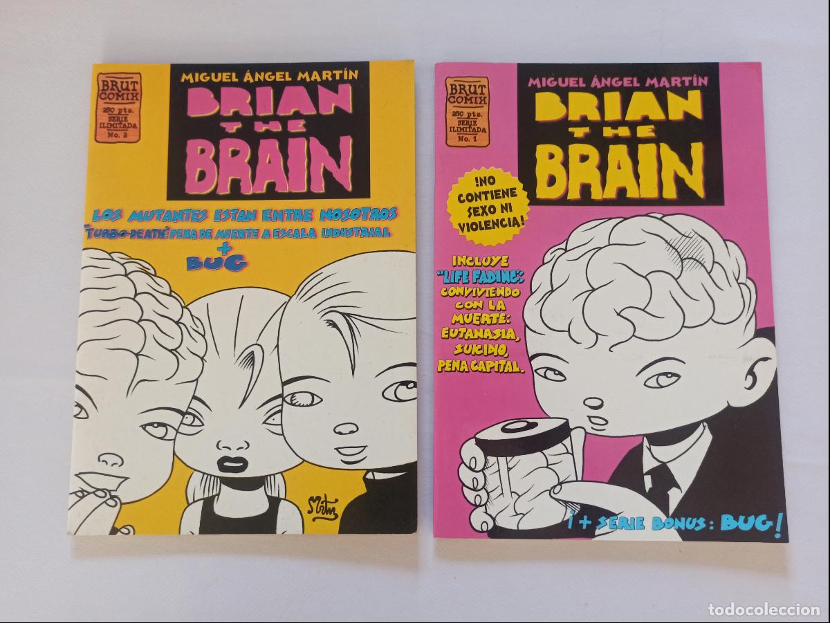 Andere Artikel: BRIAN THE BRAIN N&ordm; 1 Y 2 - MIGUEL ANGEL MARTIN - BRUT COMIX - LA CUPULA (D1)